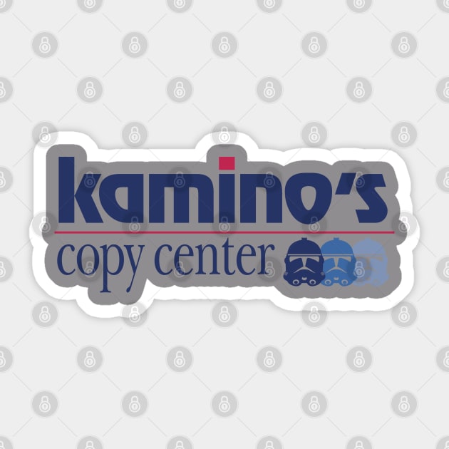 Kamino's Copy Center Sticker by DesignWise